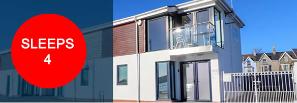 Sea Breeze Retreat dog-friendly coastal holiday accommodation near Pwllheli