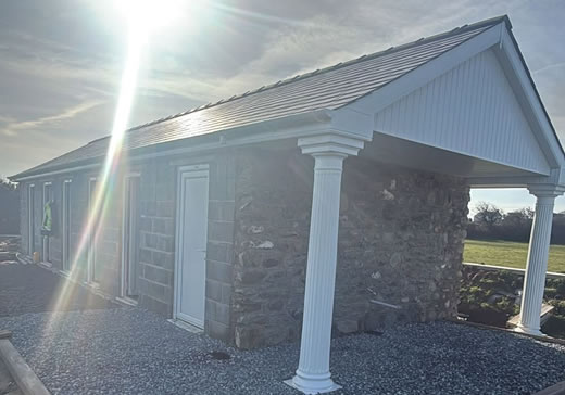 Spacious caravan pitches in Pwllheli