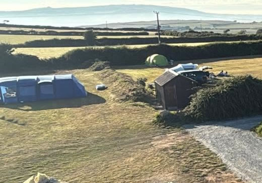 Touring caravan site Pwllheli