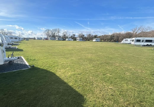 Camping near Criccieth Castle