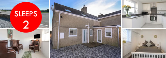 Ty'n Fridd Studio dog-friendly couples accommodation in North Wales